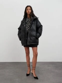 EDITED Leren Jassen Winterjas Kea Dames Zwart 12 EDITED Leren Jassen Winterjas Kea Dames Zwart -Schmuddelwedda Winkel ccb0d3001bca1c3ba1a21f8ba7b38ce2