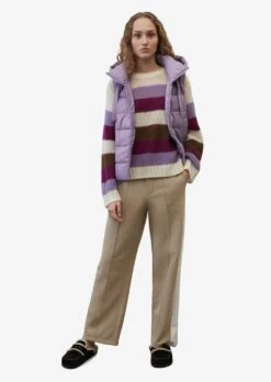 Marc O'Polo Bodywarmers Bodywarmer Dames Lila -Schmuddelwedda Winkel cd6aa4fa4e2481a8ea4b30db02706cc7