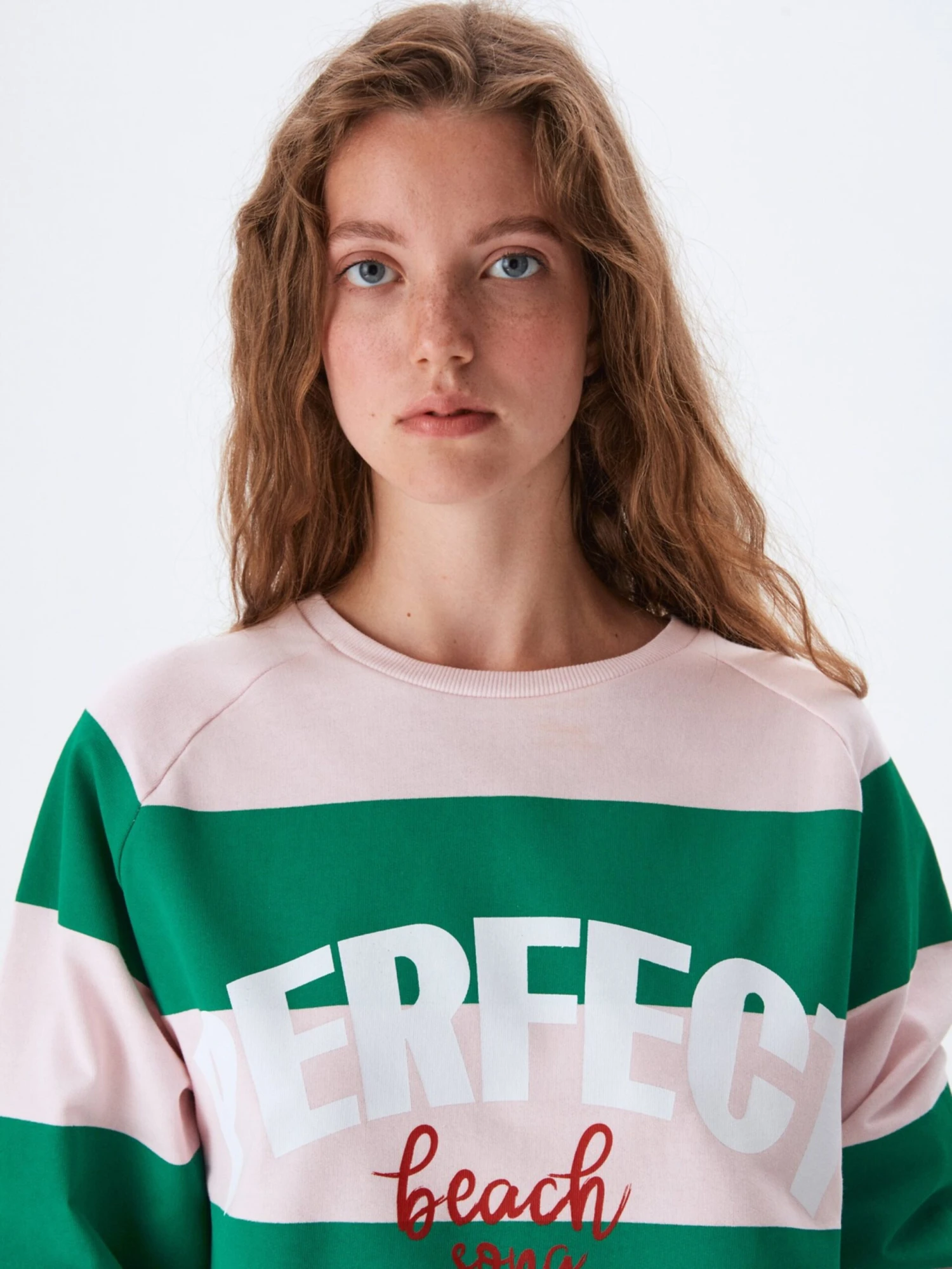 LTB Sweatshirts Sweatshirt Regene Dames Groen 7 LTB Sweatshirts Sweatshirt Regene Dames Groen - Afbeelding 5