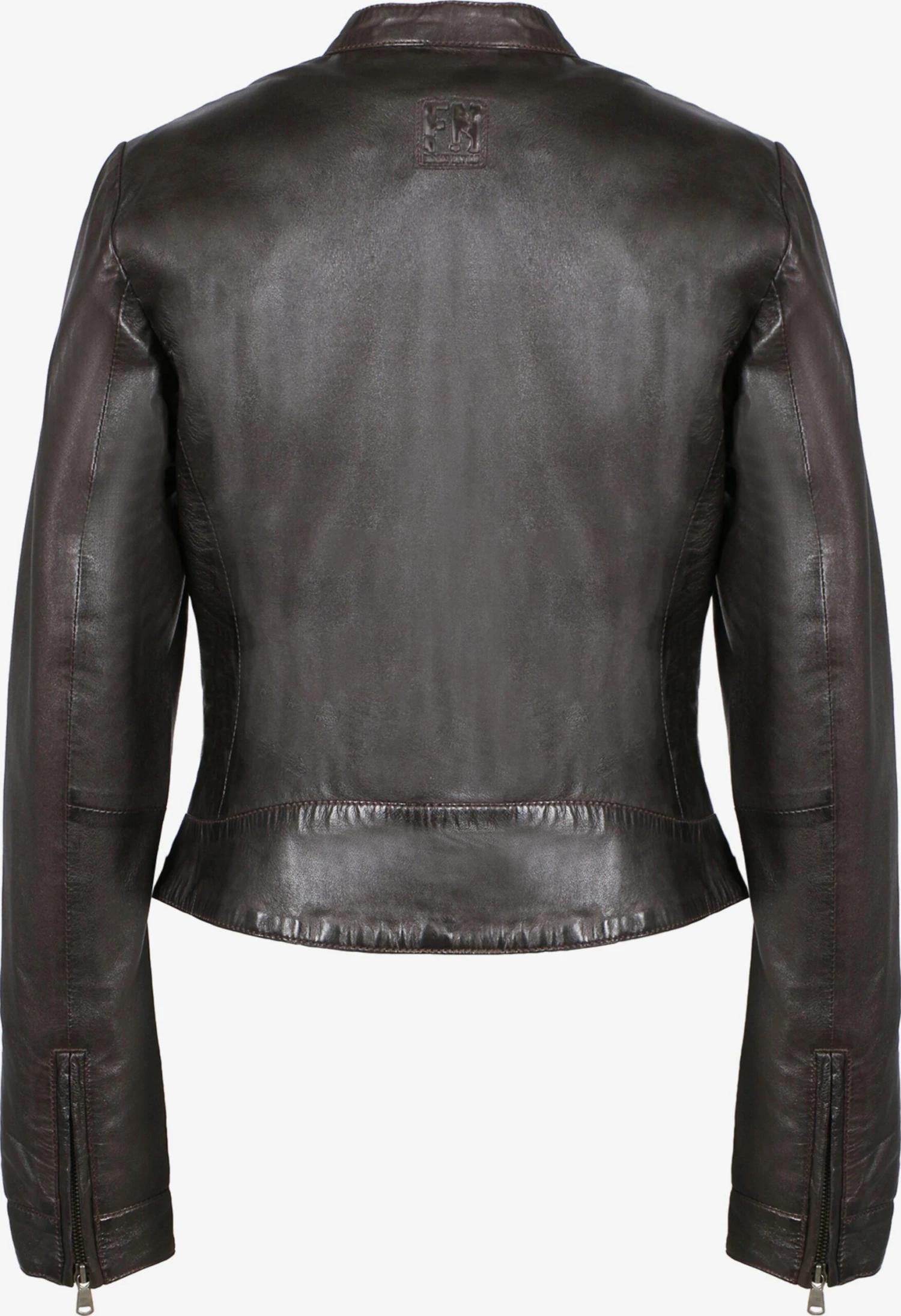 Freaky Nation Leren Jassen Tussenjas Bea-FN Dames Bruin 4 Freaky Nation Leren Jassen Tussenjas Bea-FN Dames Bruin - Afbeelding 2