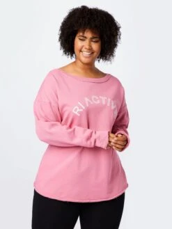 Sweatshirts Sweatshirt Dames Pink -Schmuddelwedda Winkel dd174204a9f6f15ed2c232d13314e7ff