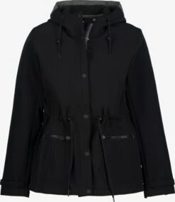 Ulla Popken Outdoor Jassen Functionele Jas Dames Zwart