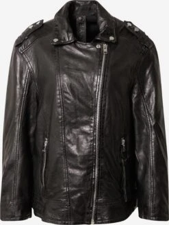 GIPSY Leren Jassen Tussenjas Yari Dames Zwart