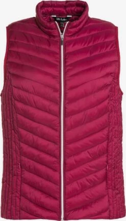 Ulla Popken Bodywarmers Bodywarmer Dames Bourgogne