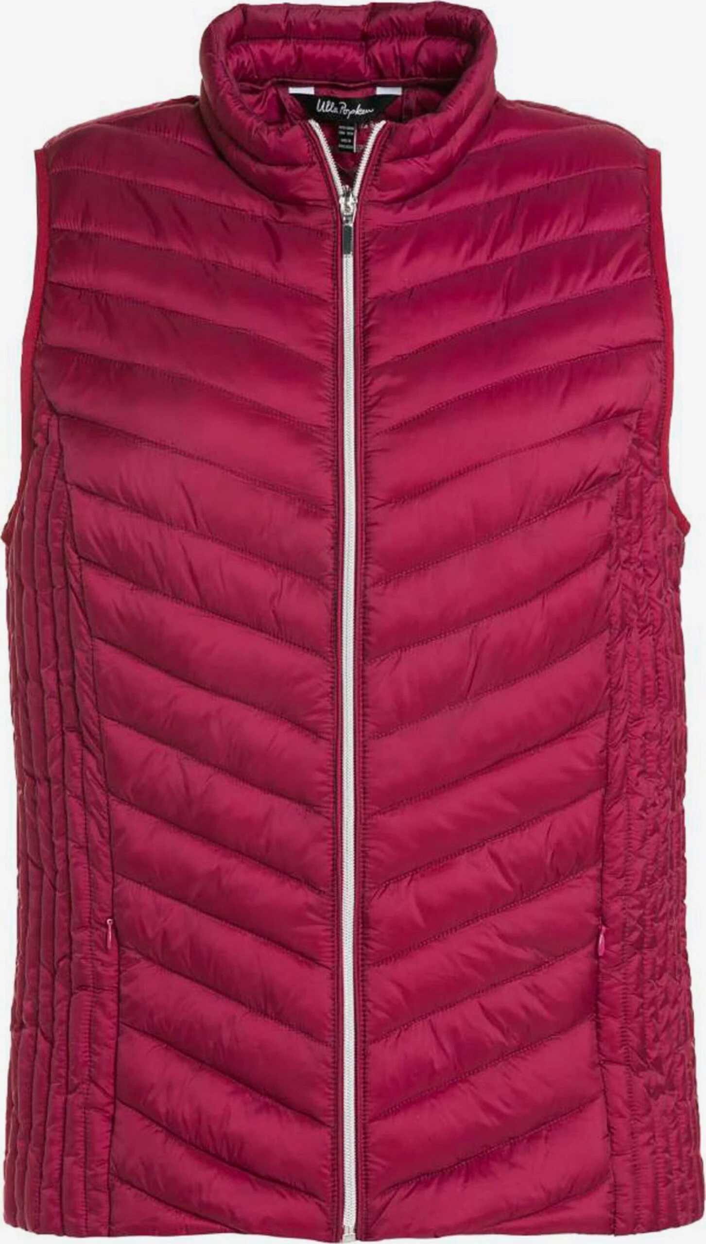 Ulla Popken Bodywarmers Bodywarmer Dames Bourgogne 3 Ulla Popken Bodywarmers Bodywarmer Dames Bourgogne