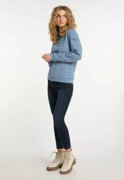 Schmuddelwedda Sweatshirts Sweatshirt Dames Blauw Gemêleerd -Schmuddelwedda Winkel e074afe1ad52f1bcdd774aafb028fcd8
