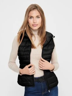ONLY Bodywarmers Bodywarmer New Tahoe Dames Zwart -Schmuddelwedda Winkel e4517d0c16ab1d44b0bcbb07dfc70f31
