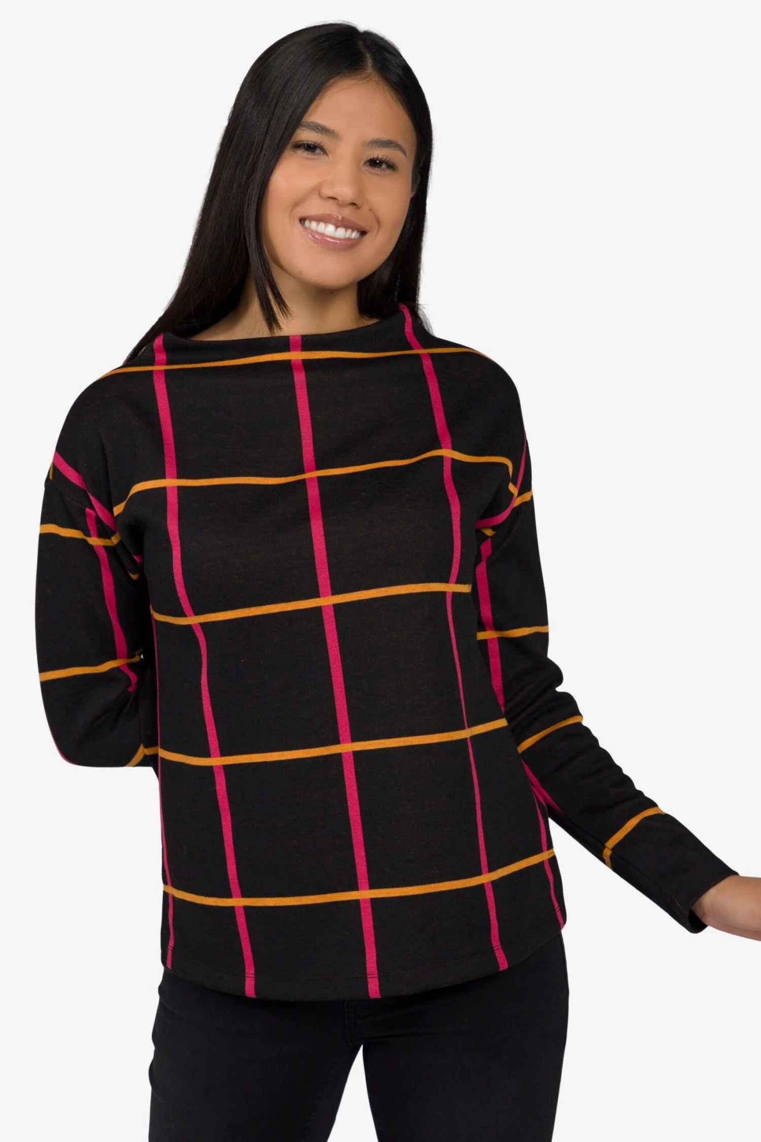 Sweatshirts Sweatshirt Dames Donkerbruin 5 Sweatshirts Sweatshirt Dames Donkerbruin - Afbeelding 3