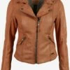 Mustang Leren Jassen Tussenjas Dames Bruin -Schmuddelwedda Winkel e65f953333355454b340af7d976c4d41