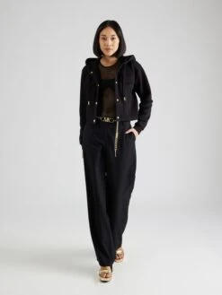 MICHAEL Michael Kors Outdoor Jassen Fleece Jas Dames Zwart -Schmuddelwedda Winkel e8645b53a02038d0a9a517382b9c98ed