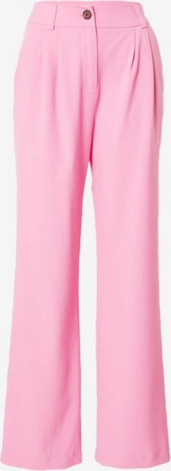 Modström Bandplooibroeken Wide Leg Bandplooibroek Anker Dames Lichtroze