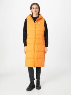 Derbe Bodywarmers Bodywarmer Vestholm Dames Oranje -Schmuddelwedda Winkel ea07d62b7ec49688752ad936732e7345