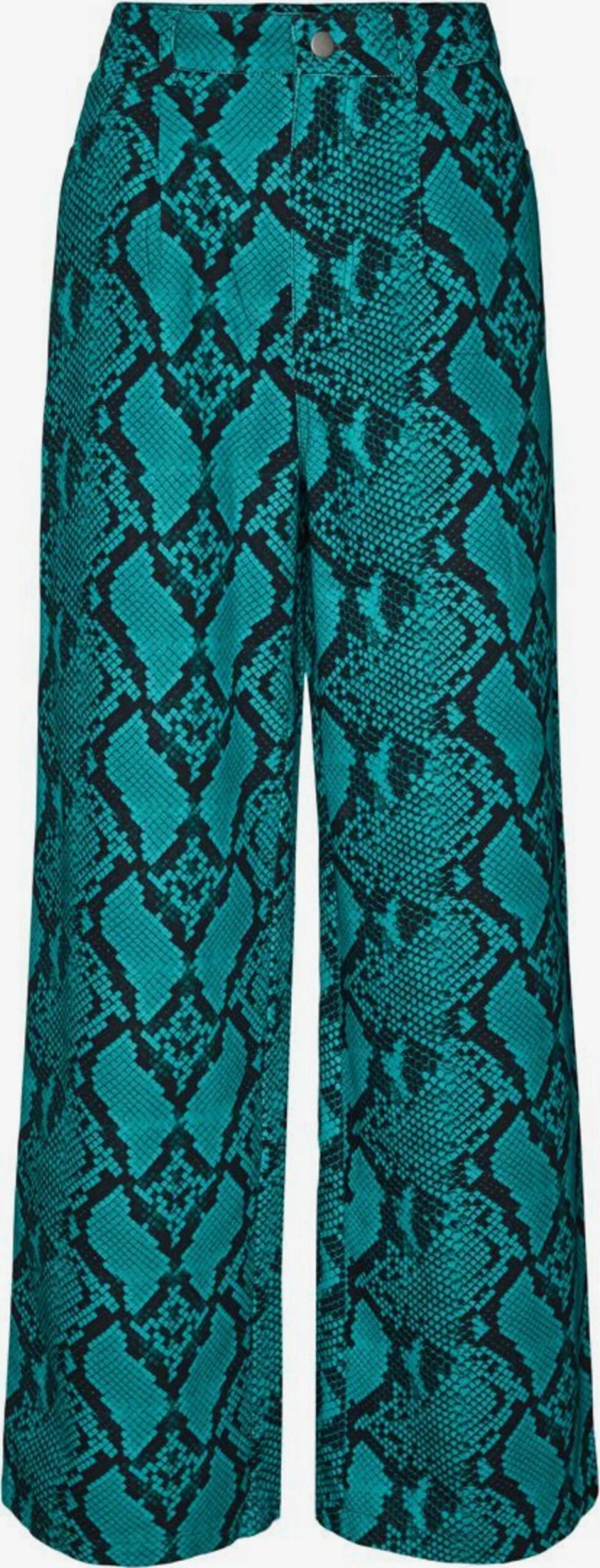 Bandplooibroeken Wide Leg Bandplooibroek Dames Blauw 3 Bandplooibroeken Wide Leg Bandplooibroek Dames Blauw