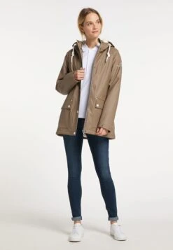 Outdoor Jassen Functionele Jas Dames Lichtbruin -Schmuddelwedda Winkel edc0499254b66adb352348dd27a764f6