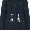 ICEBOUND Outdoor Jassen Fleece Jas Dames Marine / Blauw Gemêleerd -Schmuddelwedda Winkel ef68ef6b276893b5963638f12e894036