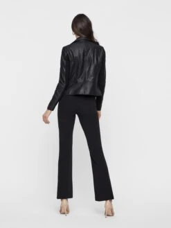 Y.A.S Leren Jassen Tussenjas Sophie Dames Zwart -Schmuddelwedda Winkel f270f52deb8c3a241c773c47a77397e4