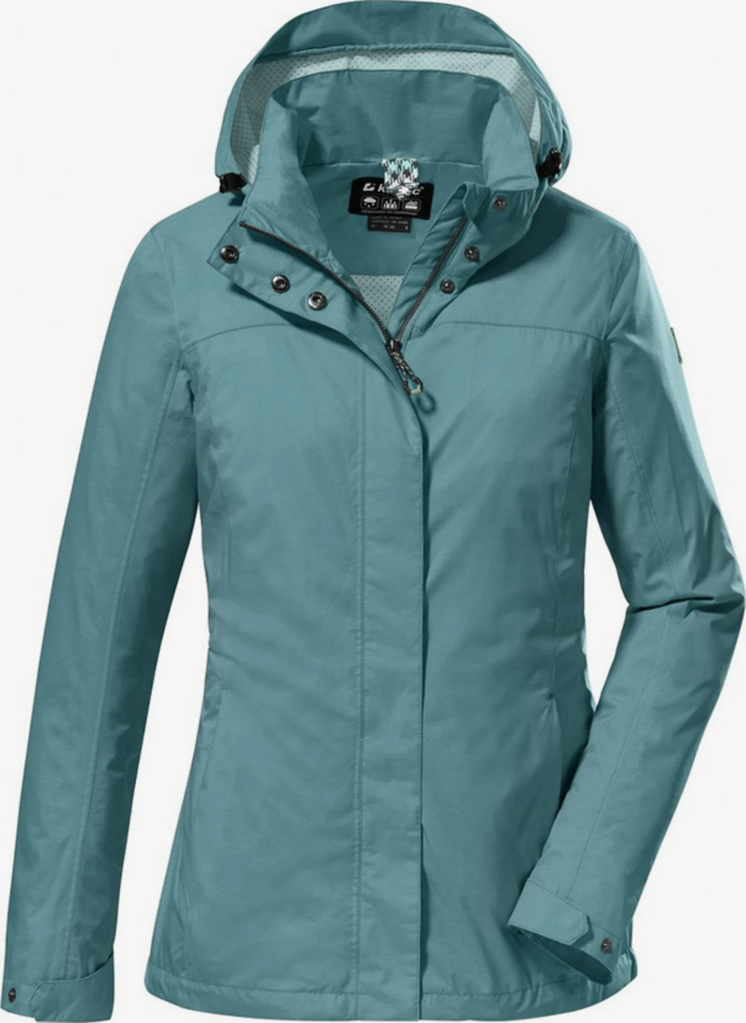 Killtec Outdoor Jassen Functionele Jas Kos Dames Pastelblauw 3 Killtec Outdoor Jassen Functionele Jas Kos Dames Pastelblauw