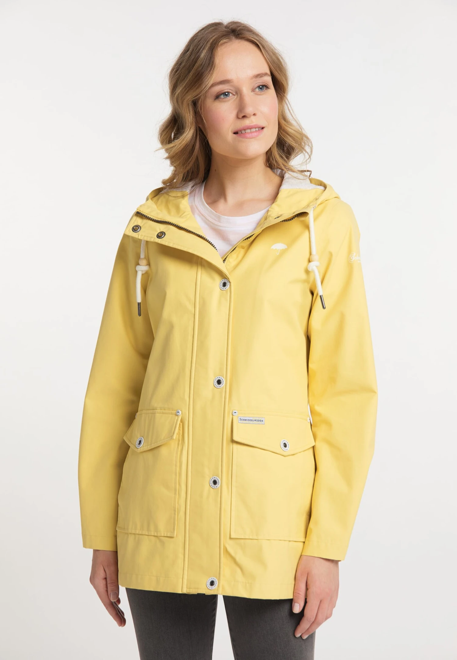 Schmuddelwedda Outdoor Jassen Functionele Jas Dames Geel 4 Schmuddelwedda Outdoor Jassen Functionele Jas Dames Geel - Afbeelding 2