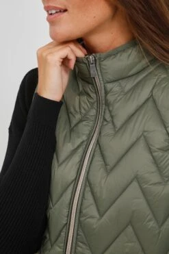 Fransa Bodywarmers Bodywarmer FRBAPADDING 3 Dames Kaki / Olijfgroen -Schmuddelwedda Winkel f8b9653a9d8a5f73e36066ec90022ff9
