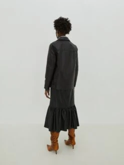 EDITED Leren Jassen Tussenjas Carly Dames Zwart -Schmuddelwedda Winkel fa77123b69be1ebb06160580894b4eb4